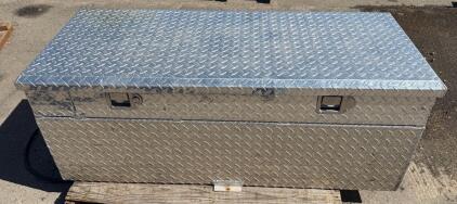 RDS 51-Gallon Auxiliary Fuel Tank & Toolbox Combo, Model 72746, Aluminum, Diamond Plate