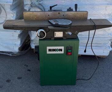 RIKON 20-100 6" Jointer, 1-1/2 HP Motor, 6-1/8" Cutting Width, 4800 RPM, Serial 0608100181