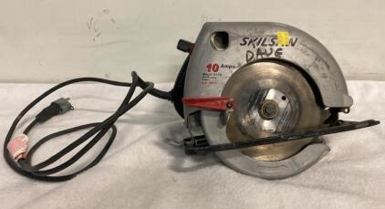 SKILSAW 5175 Corded Circular Saw, 7-1/4 in Blade, 10 Amps, 2.4 HP, 5300 RPM, Blade Included ( Powers On ) ( T )