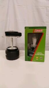Coleman Rugged Family Size Lantern & Rayovac Sportsman Lantern, Battery Powered, CFL, IPX4, NIB & Used