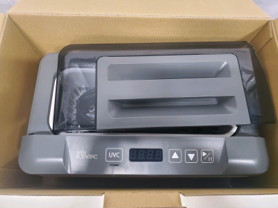 Sper Scientific Advanced UVC Ultrasonic Cleaner, Model 190006, 1.2L Capacity, 60W Power