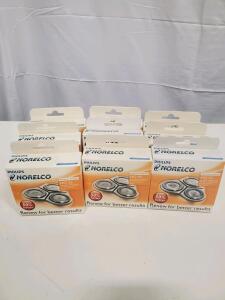(9)Philips Norelco HQ55 Replacement Shaving Heads, Compatible with Multiple Models, 3-Pack
