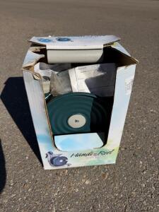 IRIS Handi-Reel Compact Hose Reel Kit, 33 ft Hose, 400 PSI, Portable/Wall-Mountable
