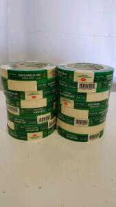 Henkel General Purpose Masking Tape, 0.70 in x 60 yds, Lot of 16 Rolls