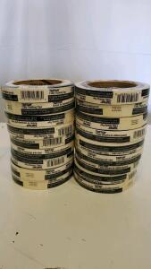 Tartan 5142-18E Utility Masking Tape, 0.70 in x 60 yd, 18 Rolls, Rubber Adhesive