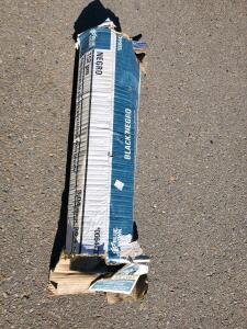 Blue Hawk 6 Mil 10' x 100' Black Plastic Sheeting, Extra Heavy-Duty, 1,000 sq. ft., SKU 0064408