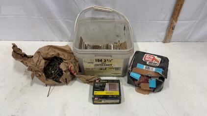 Grip-Rite Assorted Construction Nails: Grip-Cap, 8D Box, 16d Sinker