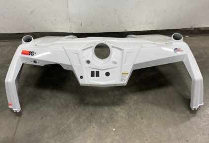 POLARIS RZR S 800 14 FRONT FENDER HOOD WHITE