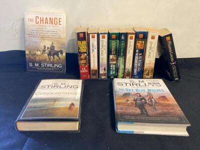 S. M. Stirling 12-Book Lot: Emberverse, Nantucket Series, Standalones, Mixed Paperback & Hardcover