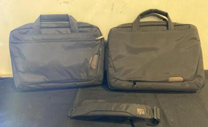 Tucano Black Laptop Briefcase, Fits Up to 15.6" Laptops, Padded Interior, Detachable Shoulder Strap ( X )