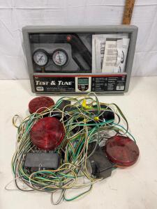 Equus 3558 Test & Tune 5-Piece Diagnostic Kit w/ Trailer LED/Bulb Light & Wiring Harness (R-7)