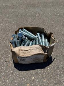 INFASCO 3/4"-10 x 6" Hex Head Cap Screws, Grade 5, Yellow Zinc, 60 pcs, 50 lb, Lot 9606-57639
