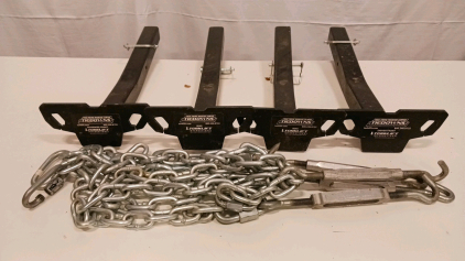 Torklift TRUE Frame Mounted Tie Downs with Turnbuckles and Chains (R-11)