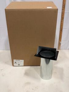 FAMCO BSWV4BK 4" Hooded Wall Vent with Screen, Black, Lot of 12 (Sp-8)