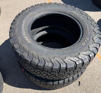 BFGoodrich All-Terrain T/A KO2 LT275/70R18 Load E, Set of 2 Tires, 125/122R, USA Made