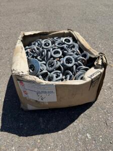 Bulk 5/8" Split Lock Washers, Steel, WA 856-378, Approx. 200-500 pcs, Boxed