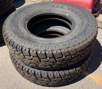 Dean Back Country SQ-4 LT235/85R16 E All-Terrain Tires, Set of 2, 16" Light Truck, M+S, Aggressive Tread