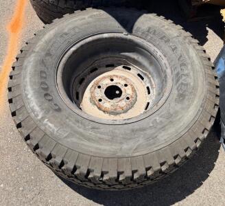Goodyear Wrangler LT265/75R16 Tire on 16" Steel 8-Lug Wheel, All-Terrain, USA Made