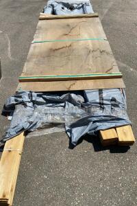 Rustic Unfinished Oak Tongue & Groove Flooring, Approx. 100 Sq Ft, 6&ndash;8 in Wide Boards, Bundle
