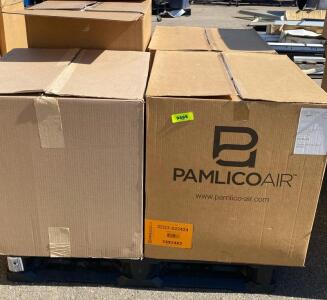 Pallet of Pamlico Air Prime Pleat M13 Filters, MERV 13, 24x24x2 in, 12 Pack, USA Made