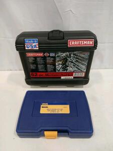 Craftsman 62pc USA Mechanics Tool Set 933462 & Irwin Hanson 25pc Multi-Spline Extractor 53227