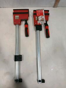 Bessey K Body REVO KR3.518 Parallel Bar Clamp, 18 in Capacity, 1,500 lb Force, Steel Rail
