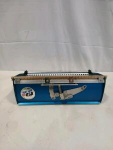 Blue Line USA 12" Drywall Flat Box &ndash; Anodized Aluminum Body, Stainless Steel Blade