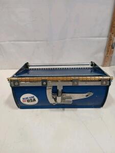 Blue Line USA 10" Drywall Flat Box, Serial #013610, Anodized Aluminum, Made in USA