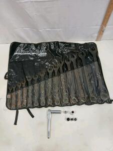 Blackhawk by Proto SAE Wrench Set with Snap-on FV71 3/8" Ratchet and Sockets, USA Made