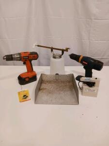 Ridgid R82005 12V Cordless Drill/Driver, 3/8" Keyless Chuck, 2-Speed, 400 in-lbs Torque