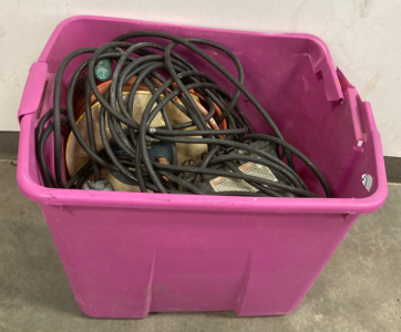 Box Of Extensions Cords