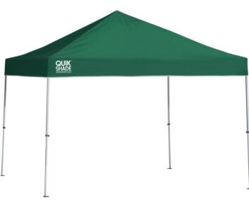 Quik Shade 10x10 Ft Instant Canopy With Carry Bag, Green