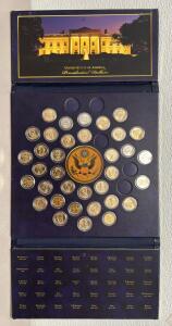 U.S. Presidential Dollar Coin Collection &ndash; 32 Coins in Protective Album