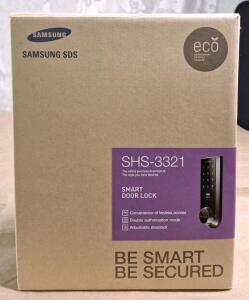 (1) Samsung SDS Smart Door Lock, Model SHS-3321
