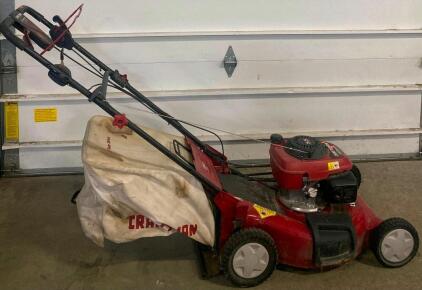 Craftsman DLM 21" Self-Propelled Lawn Mower, Honda 5.5 HP Engine, Rear Drive, Mulch/Bag