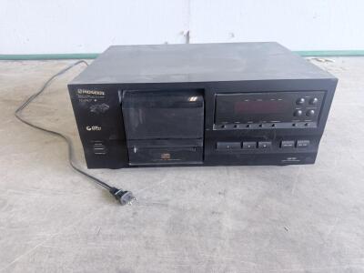 Pioneer PD-F407 25-Disc CD Changer, Black, Multi-Disc, RCA/Optical Out, Power Cord