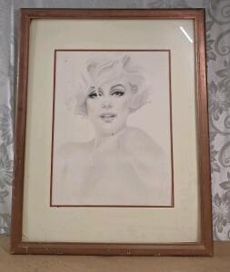 (1) Marilyn Monroe Framed Art Print