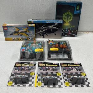McFarlane Spawn Overtkill & Tremor Figures, Racing Champions Harry Gant Die-Cast Car