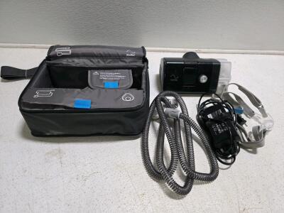 ResMed AirSense 10 AutoSet CPAP Machine with Integrated Humidifier, Full Face Mask headgear, and Accessories