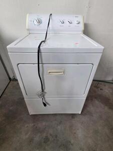 Kenmore 700 Series Gas Dryer, Model 110.77741600, 7.0 cu. ft., White