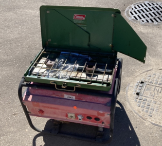 Generator & Propane Camping Stove