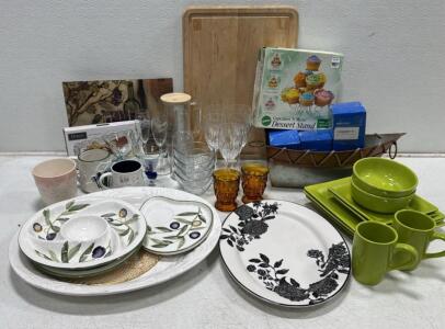 Wilton Cupcakes 'N More Dessert Stand, Percola Water Filters, Assorted Kitchenware