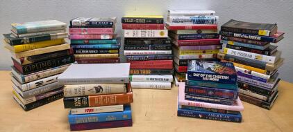 Mixed Lot of 55+ Books&mdash;Hardcover and Paperback, Fiction & Nonfiction, Bestsellers & Classics