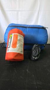 Adult Sleeping Bag and Sleeper Pad