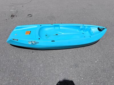 Lifetime Wave 60 Youth Sit-On-Top Kayak, 6 ft, Blue, 130 lb Capacity
