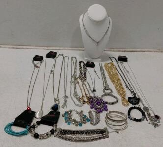 Costume Jewelry, Bracelets and Necklaces