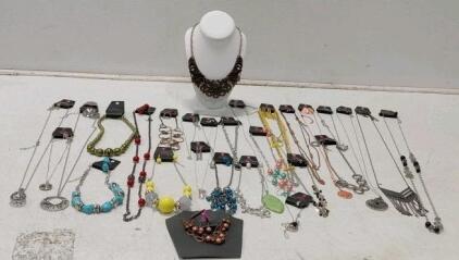 Costume Jewelry, Earrings and Necklaces