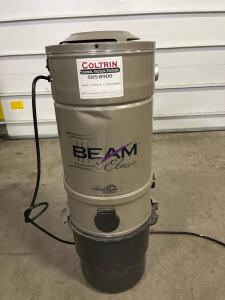 Beam 725 Classic Central Vacuum Power Unit, 550 Air Watts, 4-Gallon Capacity, Self-Cleaning Filter- tested and in working condition