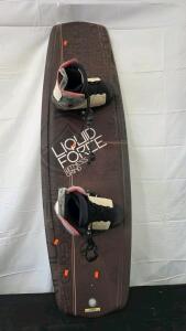 Wake board with Boots
