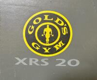 Gold's Gym XRS 20 Adjustable Weight Bench with Leg Developer, 600 lb Capacity, Grey/Yellow - 3